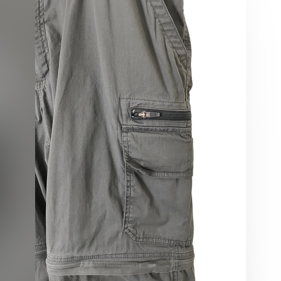 Cargo Convertible Work Construction Pants Size XXL Grey - Picture 8 of 14